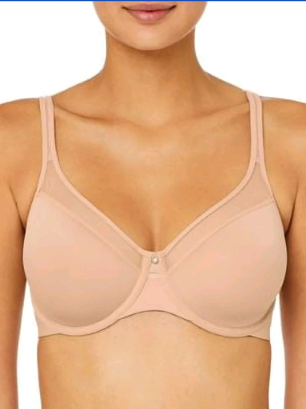 Bali DF3439 One Smooth U Ultra Lite Neckline Bra 34C NWT